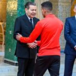 بتعليمات سامية من جلالة الملك، صاحب السمو الملكي الأمير مولاي رشيد يستقبل أعضاء المنتخب الوطني لكرة القدم الذي بلغ المباراة النهائية لكأس أمم إفريقيا المغرب- 2025